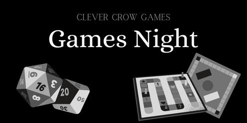 Clever Crow Game Night