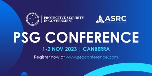 PSG Conference 2023 - Protective Security in Government