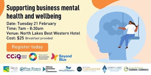 Supporting your business mental health and wellbeing - Moreton Bay