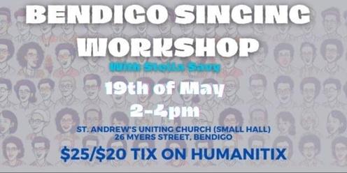 19th May Singing Workshop Bendigo