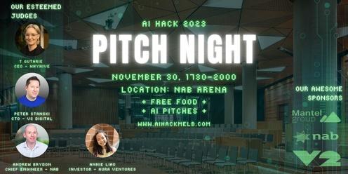 AI Hack 2023 - Pitch Night