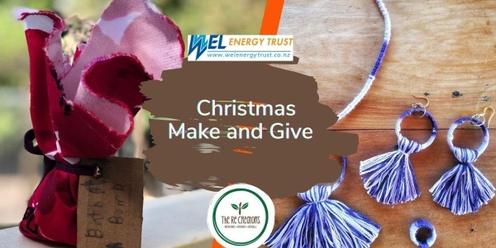 Christmas Make and Give, Go Eco, Saturday, 16 December, 10.00 am- 1.00 pm
