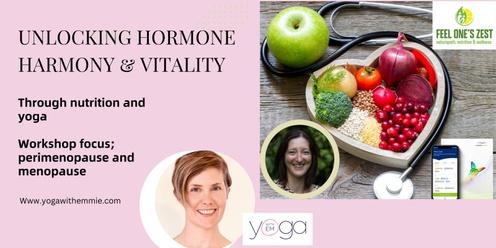 Unlocking hormone harmony and vitality through nutrition and yoga