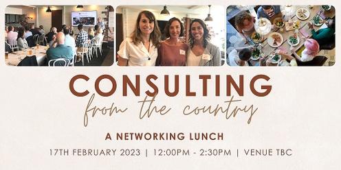 Consulting from the Country - A Networking Lunch