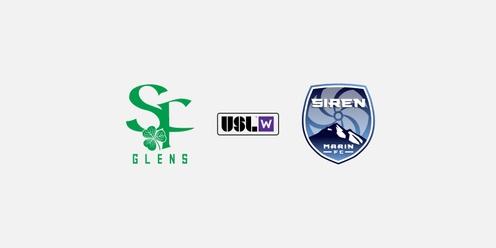 W League | SF Glens VS Marin Siren