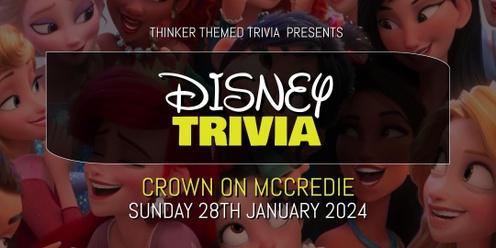 Disney Trivia - Crown On McCredie