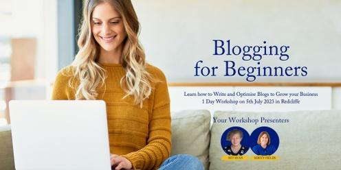 Blogging for Beginners July