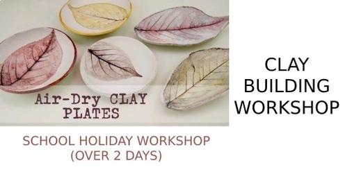 (School Holiday) Air-dry Clay Plates Workshop