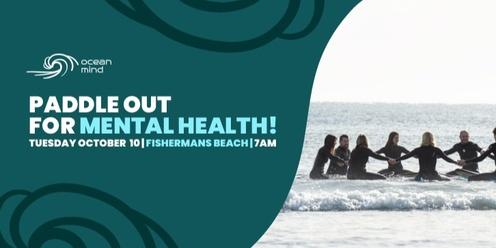Ocean Mind Paddle Out for Mental Health