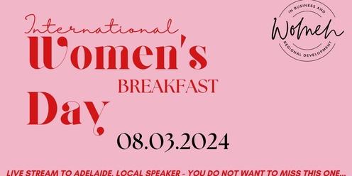 WiBRD 2024 International Women's Day Breakfast 