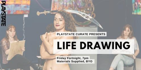 Life Drawing at Playstate Curate