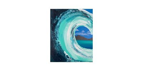 BBB Paint & Sip: Curving Wave