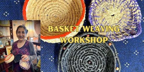 Basket Weaving Workshop with Raven