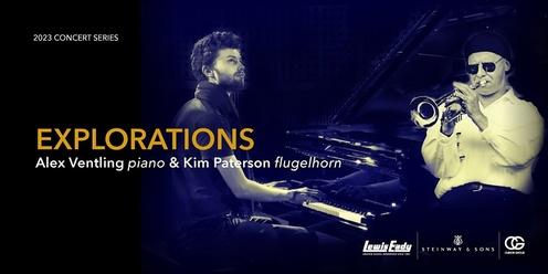 2023 Concert Series - Alex Ventling (Piano) & Kim Paterson (Flugelhorn/Percussion) - Explorations