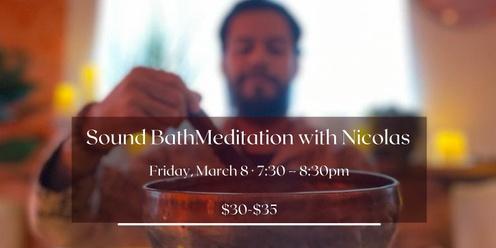 Sound Bath Meditation with Nicolas