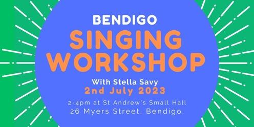 2nd July Singing Workshop Bendigo