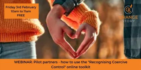 Pilot Partners - How to use the "Recognising Coercive Control" online toolkit