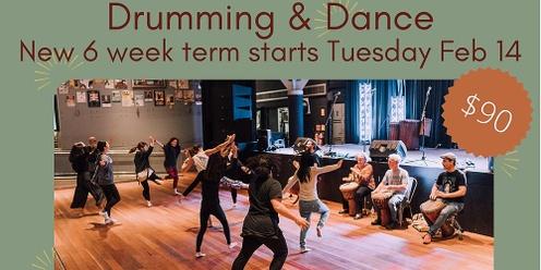 New 6 week term Elemental Groves Drumming & Dance