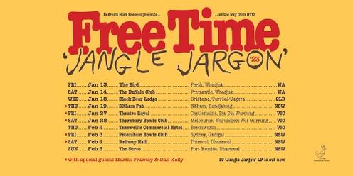 FREE TIME  'Jangle Jargon' @ The Servo, Port Kembla
