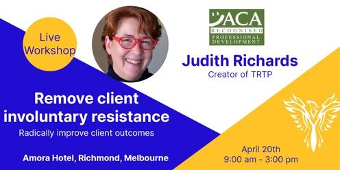 Remove client involuntary resistance  - Live Workshop - Melbourne