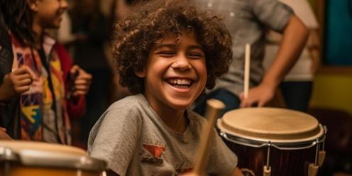 Drumming Workshop with Coco Sounds - Ages 8-11