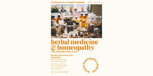 Herbal and Homeopathic Medicine for Children's Health