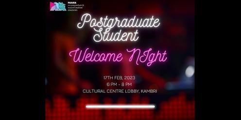 2023 S1 O-Week Postgraduate Student Welcome Night