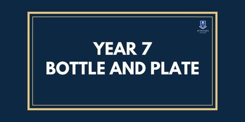 Year 7 Bottle and Plate 2024