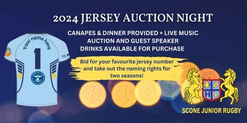 Scone Junior Rugby Club Jersey Auction Night