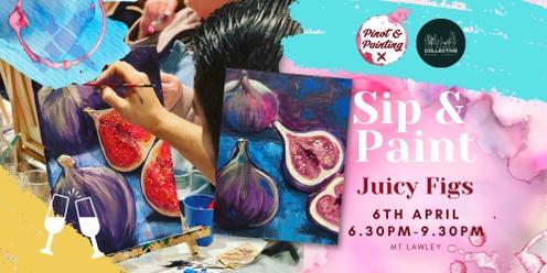 Fig Painting - Sip & Paint @ The General Collective Studio