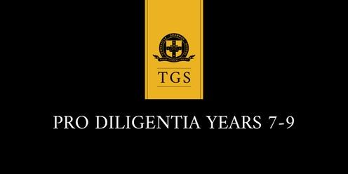 Years 10-12 Pro Diligentia Ceremony 