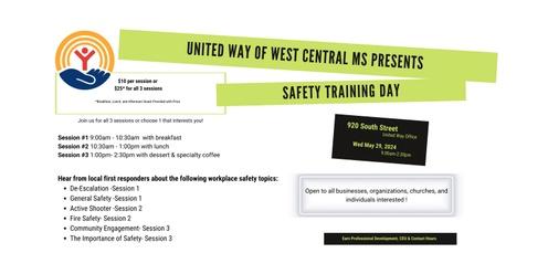 United Way of West Central MS Safety Training Day