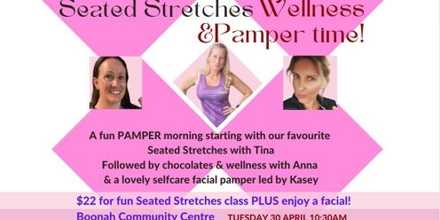 Seated Stretches & Pamper morning