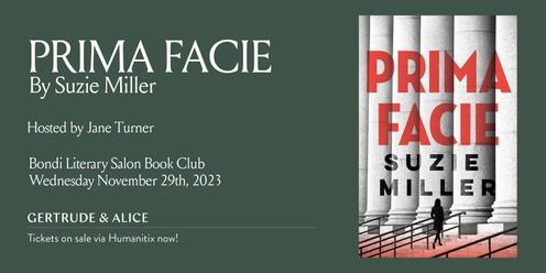 Bondi Literary Salon Book Club: Prima Facie