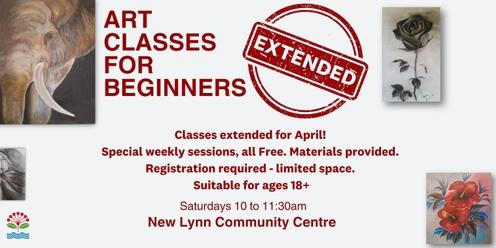 Art Classes for Beginners - EXTENDED