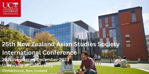2023 New Zealand Asian Studies Society International Conference