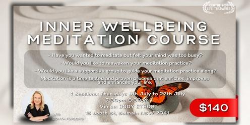 Inner Wellbeing Meditation Course