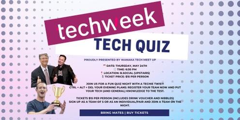 Tech Week: Tech Quiz