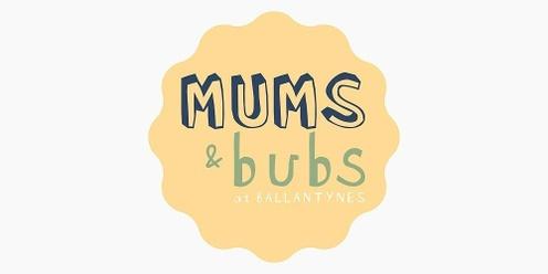 Mums and Bubs Club - With Hannah Romano