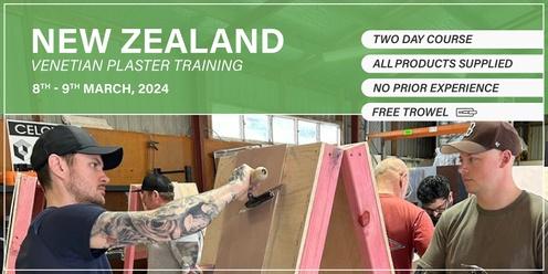 New Zealand Venetian Plaster Training (8th March - 9th March 2024)