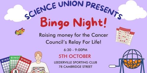 Science Union: Bingo Night!!