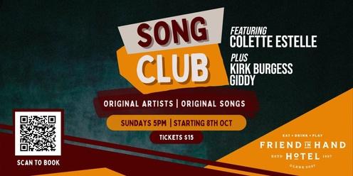 Song Club feat. Colette Estelle, Kirk Burgess & Giddy