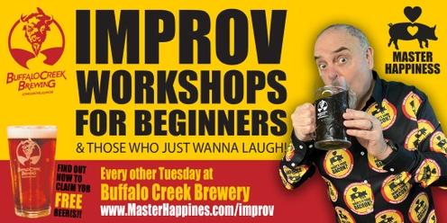 Improv Workshops with Master Happiness