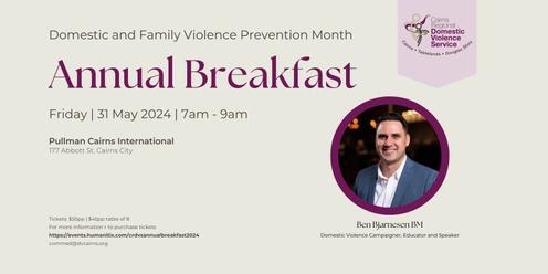 Domestic and Family Violence Prevention Month Annual Breakfast 2024