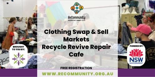 Clothing Swap & Sell Markets & Recycle Revive Repair Cafe | KEMPSEY | EARTH HOUR