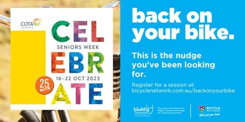 Seniors Week | Back on your bike. Launceston