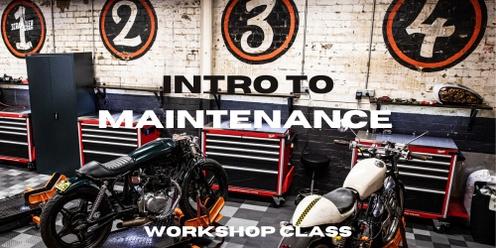 Intro to Maintenance Class