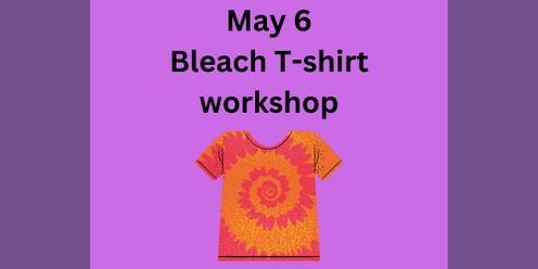t shirt bleaching workshop