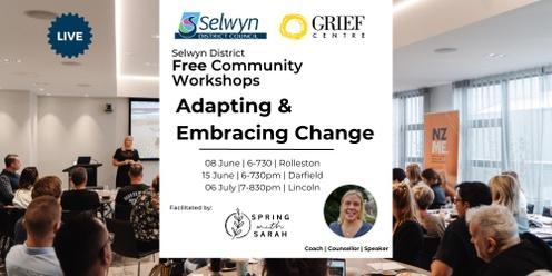 Adapting & Embracing Change - Darfield 