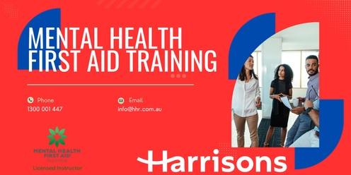 SOLD OUT - Mental Health First Aid Training - Standard